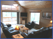 Cascade Mountain Rental Home Second Living Room